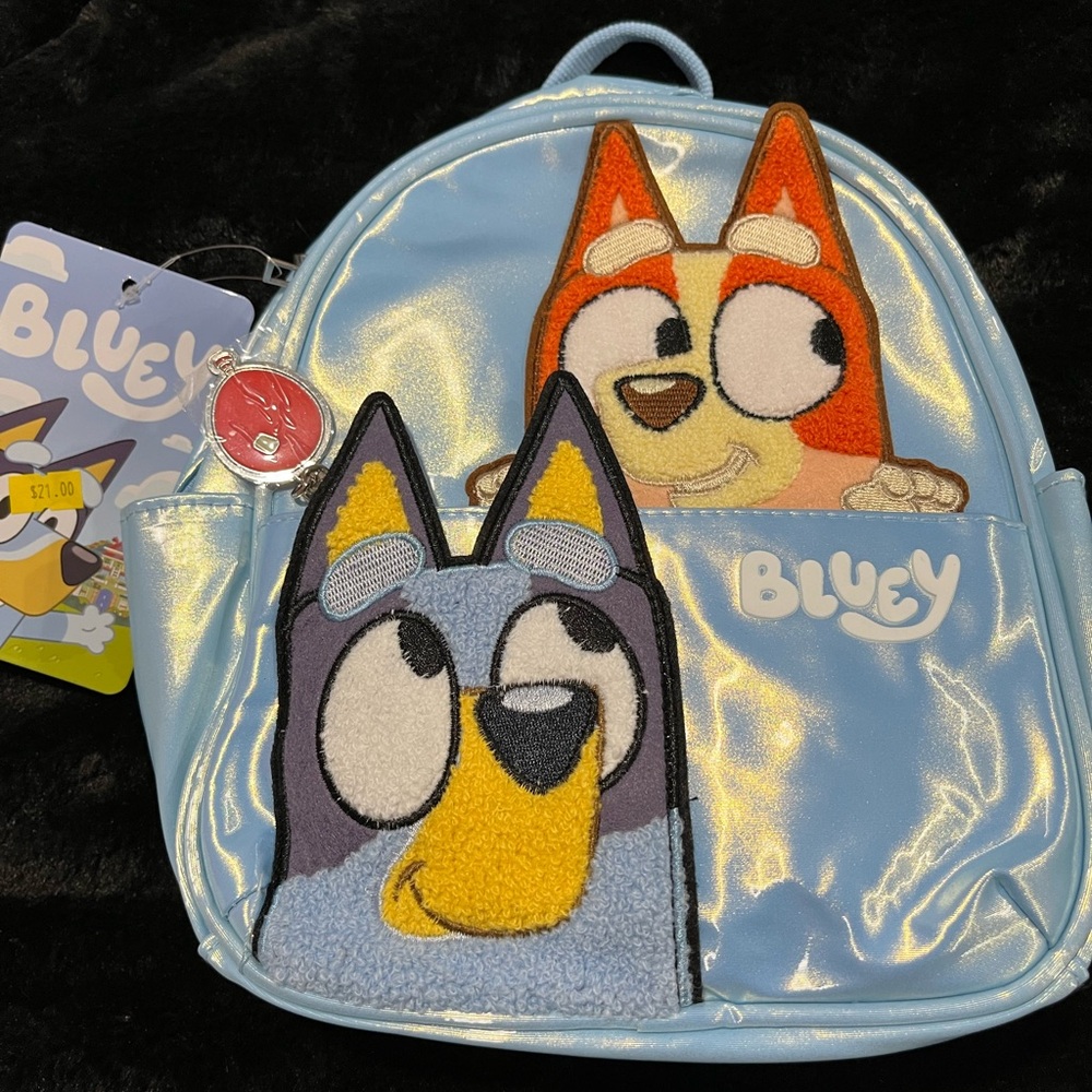 Bluey mini Backpack - Light Blue
